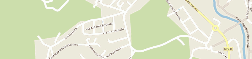 Mappa della impresa bar dal moro di lorenzi n e c snc a VALDAGNO