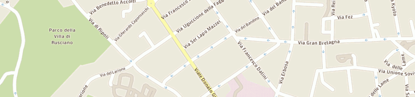 Mappa della impresa perri francesco a FIRENZE