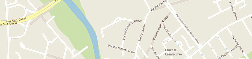 Mappa della impresa percorsi di pace a CASALECCHIO DI RENO