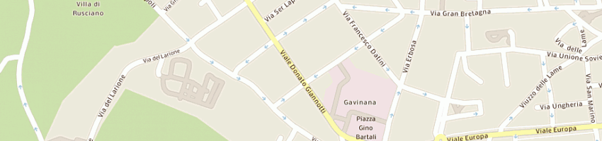 Mappa della impresa razzanelli giuseppe a FIRENZE