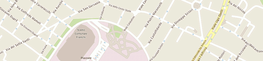 Mappa della impresa traslochi la querce di ballerini massimiliano sas a FIRENZE