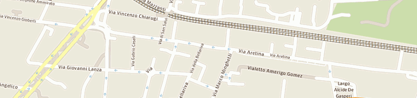 Mappa della impresa sorbi alberto di busanero e pecchioli a FIRENZE