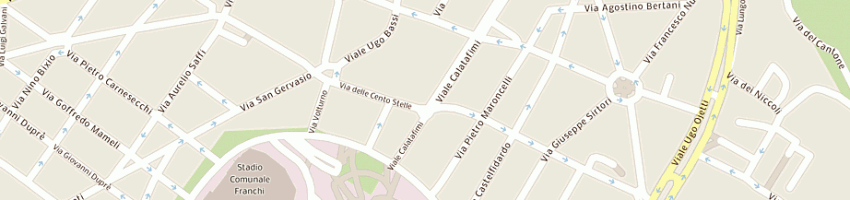 Mappa della impresa lapi anna maria a FIRENZE