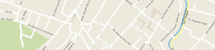 Mappa della impresa acer sas di renzo cantori e c a CENTO