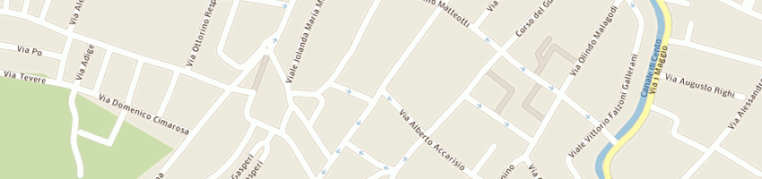 Mappa della impresa numero 7 parrucchieri a CENTO