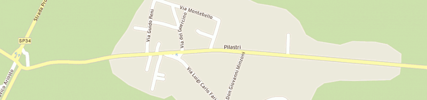 Mappa della impresa ferrari ivo a BONDENO