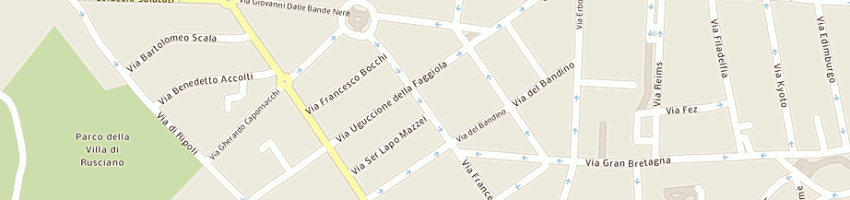 Mappa della impresa il fiorimante di ugolini ivan a FIRENZE