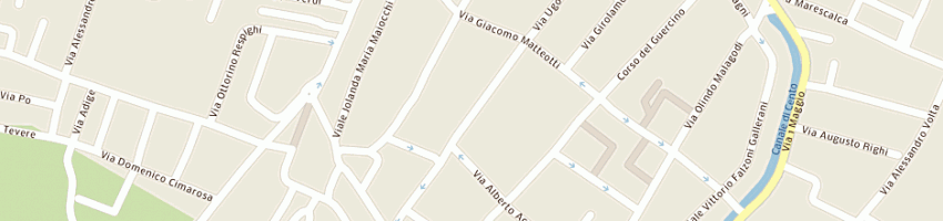 Mappa della impresa fortini giuseppe a CENTO