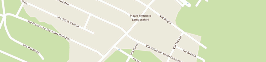 Mappa della impresa alboresi efrem a CENTO