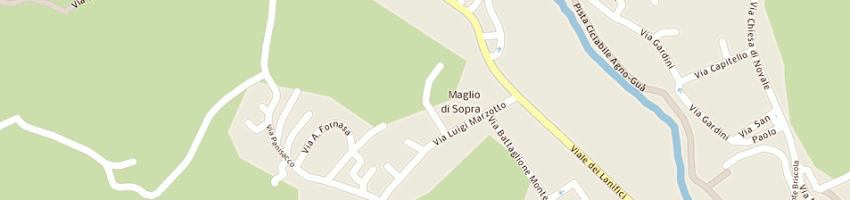 Mappa della impresa scuola elementare statale a VALDAGNO