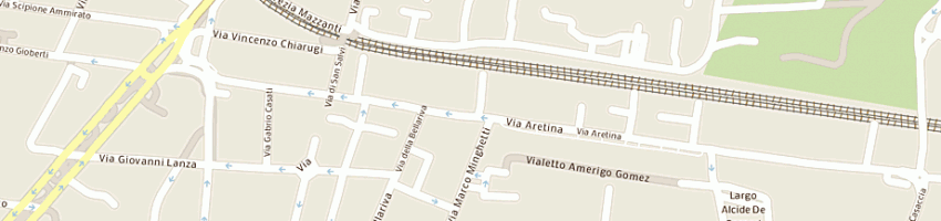 Mappa della impresa mannucci piero a FIRENZE