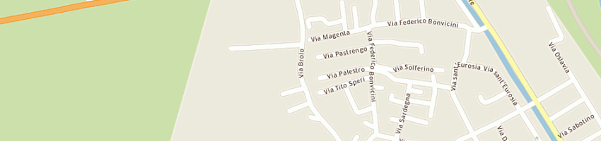 Mappa della impresa poste italiane spa a LEGNAGO
