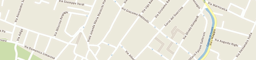 Mappa della impresa codeluppi paola loretta a CENTO