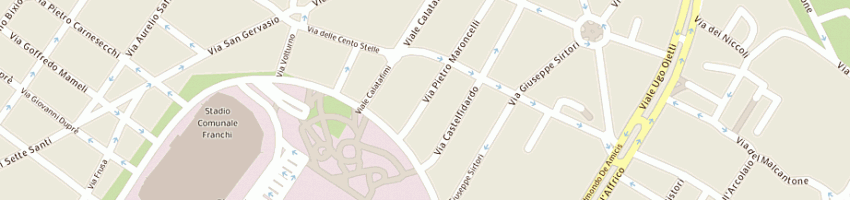 Mappa della impresa masi andrea a FIRENZE