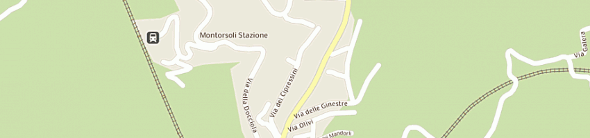 Mappa della impresa carovani e parigi di gino parigi e c- snc  a FIESOLE