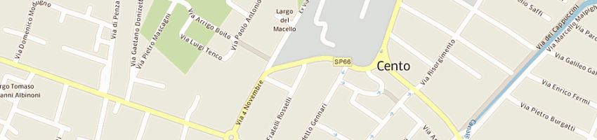 Mappa della impresa falivene giuseppe a FERRARA