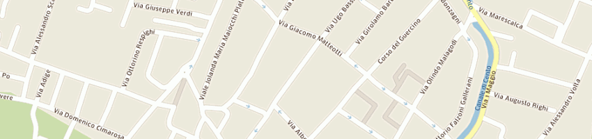Mappa della impresa studio legale associato passante filippini a CENTO
