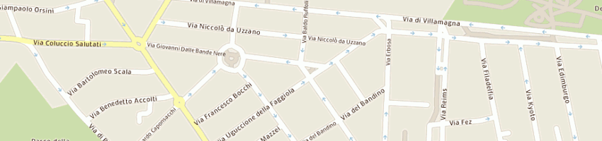 Mappa della impresa pacini paola a FIRENZE