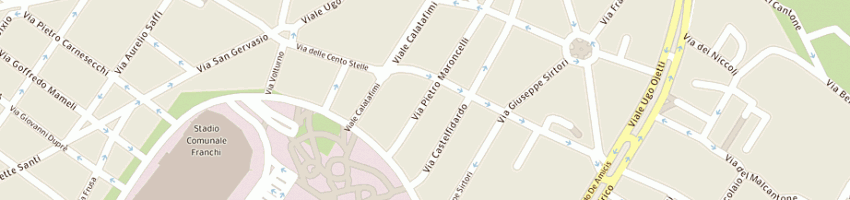 Mappa della impresa giraffa francesca a FIRENZE