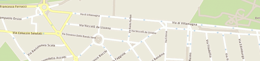 Mappa della impresa biscotti giovanni a FIRENZE
