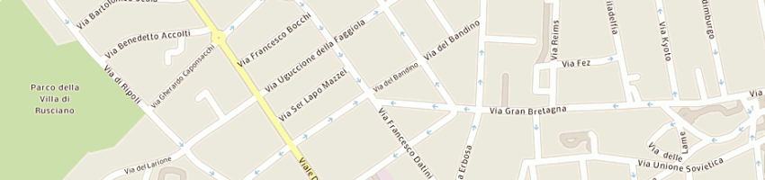 Mappa della impresa piccioli riccardo a FIRENZE