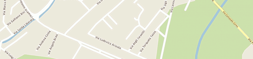 Mappa della impresa tassinari filippo a CENTO