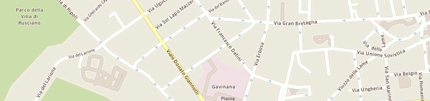 Mappa della impresa mannini alessandro a FIRENZE