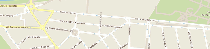 Mappa della impresa sisteco s n c a FIRENZE