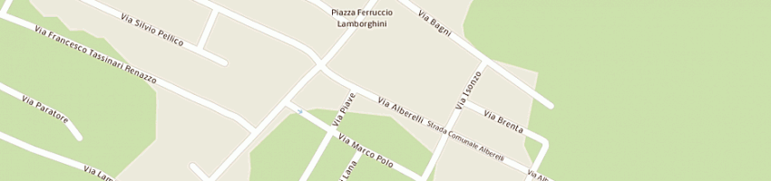 Mappa della impresa poste italiane spa a CENTO