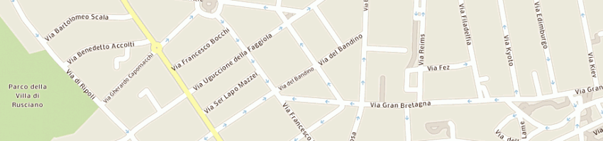 Mappa della impresa bsp broker di assicurazioni srl a FIRENZE