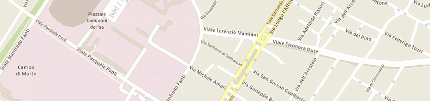 Mappa della impresa engineering geology services srl a FIRENZE