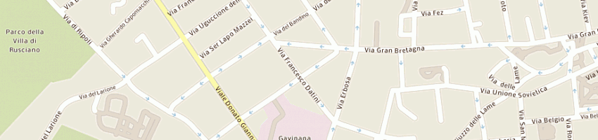 Mappa della impresa chic di zamanian lavasani ahmad a FIRENZE
