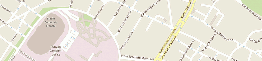 Mappa della impresa autofficina cb a FIRENZE