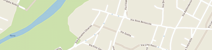 Mappa della impresa andreani roberto a BOLOGNA