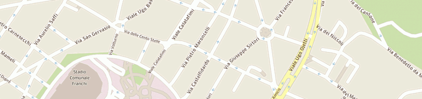Mappa della impresa garage centostelle a FIRENZE