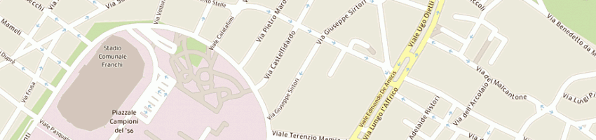 Mappa della impresa centro servizi del terziario sas di cerbolini simone a FIRENZE