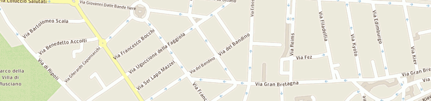 Mappa della impresa energia e ambiente srl a FIRENZE