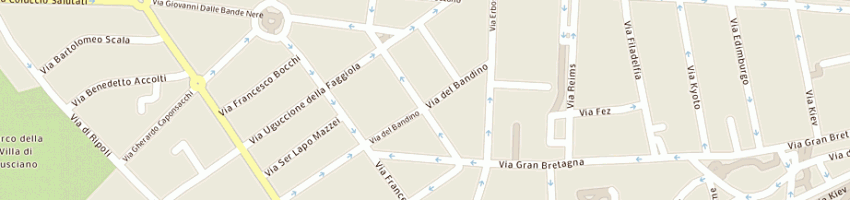 Mappa della impresa fornari guido a FIRENZE