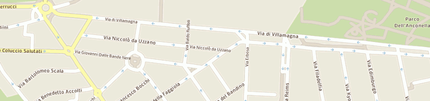 Mappa della impresa sassoli silvano a FIRENZE