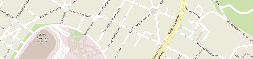 Mappa della impresa biliotti silvia a FIRENZE