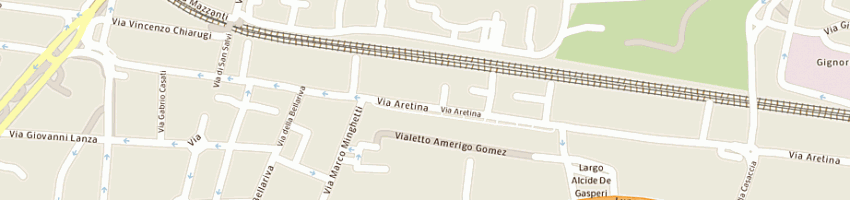Mappa della impresa intre srl a FIRENZE