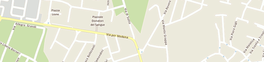 Mappa della impresa lodi cristiano a FINALE EMILIA