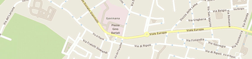 Mappa della impresa scotts italia srl a FIRENZE