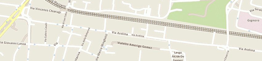 Mappa della impresa saitec srl a FIRENZE