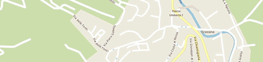 Mappa della impresa tanturli sergio a BAGNO A RIPOLI