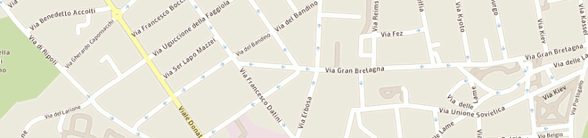 Mappa della impresa ellesse cinture srl a FIRENZE