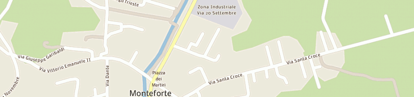 Mappa della impresa preto claudio a MONTEFORTE D ALPONE