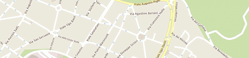 Mappa della impresa macelleria il quadrifoglio snc a FIRENZE