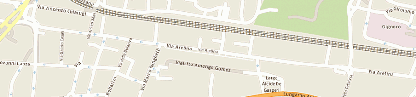 Mappa della impresa ediltecnologie moderne srl a FIRENZE