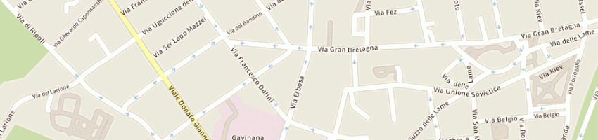 Mappa della impresa guaro pelle di guazzini roberto e c snc a FIRENZE